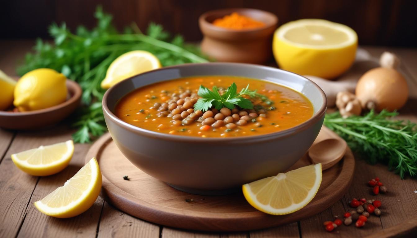 Adana Usulü Mercimek Çorbası