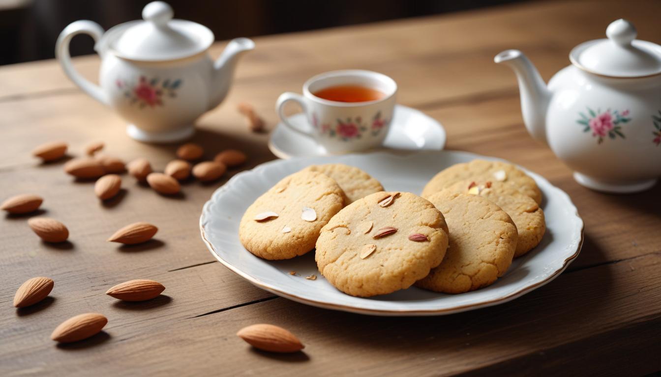 Sağlıklı Badem Unlu Glutensiz Kurabiye Tarifi