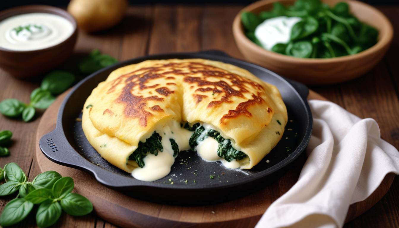 Glutensiz Patatesli Gözleme: Zengin İçi ile Lezzet Patı